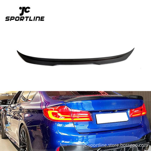 Dry Carbon Rear Trunk Spoiler Wing for BMW G30 G38 530i 540i F90 M5 2017-2023